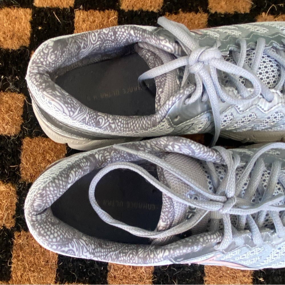 ASICS Gel Enhance Ultra 4.0 Running Sliver Grey & Pink 9 - Picture 4 of 9